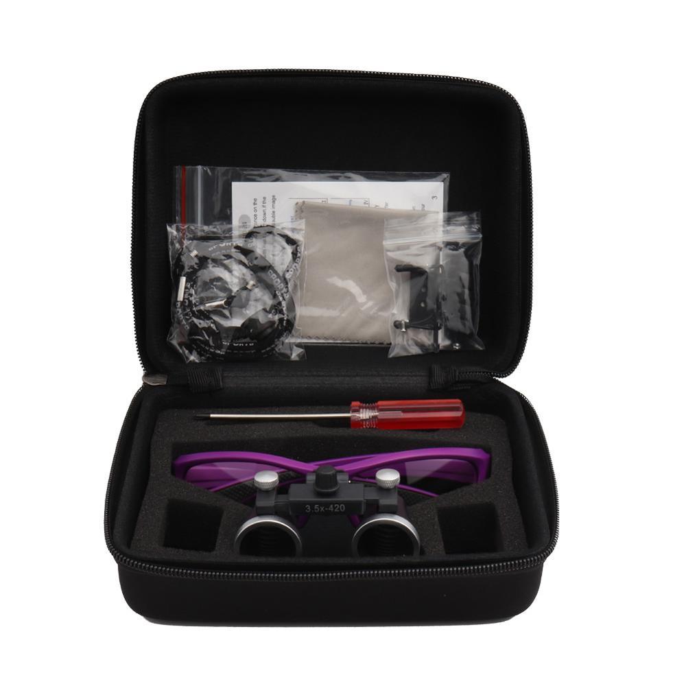 Lupa Dental Binocular Médico 2.5/3.5x420 - Loja Ammix