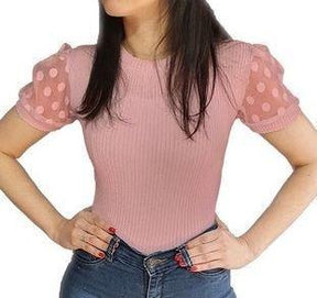 Blusa Blogueira Bouffant Tule - Loja Ammix