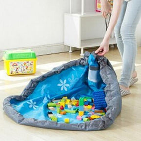 Portable Kids Toy Storage Bag And Play Mat Lego Toys Organizer Bin Box Baby Fashion Practical Storage Bags EJ880524 - Loja Ammix