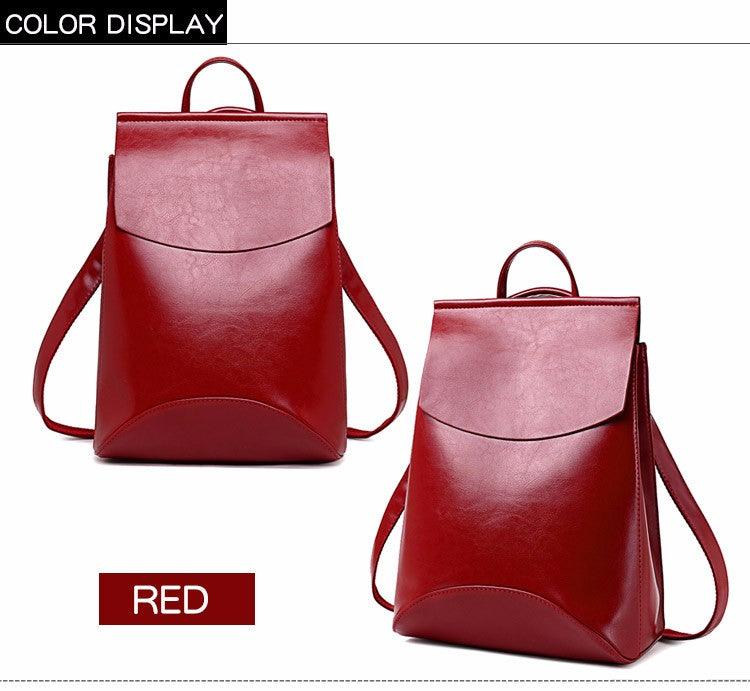 Mochila Feminina Couro - Loja Ammix