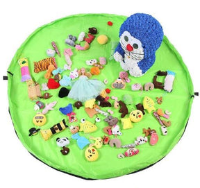 Portable Kids Toy Storage Bag And Play Mat Lego Toys Organizer Bin Box Baby Fashion Practical Storage Bags EJ880524 - Loja Ammix
