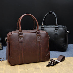 Bolsa Social de Couro Masculina - Loja Ammix
