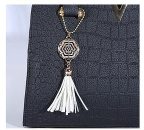 Bolsa de Ombro Feminina Couro Sintético - Loja Ammix