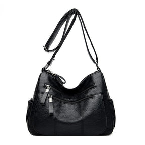 Bolsa de Ombro de Couro Moda Feminina - Loja Ammix