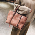 Brand Women Shoulder Bag PU Leather Female Large Totes Handbags Business Women Crossbody Bag Ladies bolsas Feminina - Loja Ammix