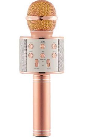 Microfone sem Fio com Alto falante Musicbox - Loja Ammix