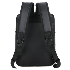 Notebook bag business men's computer bag portable travel bag aluminum multi-function backpack bag - Loja Ammix