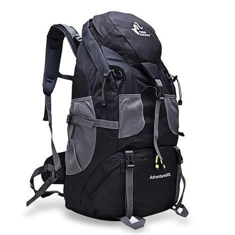 Hot Sale 50L Outdoor Backpack Camping Bag Waterproof Mountaineering Hiking Backpacks Molle Sport Bag Climbing Rucksack FK0396 - Loja Ammix