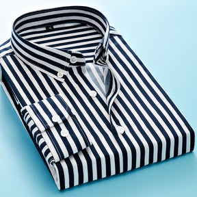 Camisa Masculina Social Manga Longa - Loja Ammix