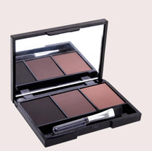 Paleta de Sombras para Sobrancelha de 3 Cores - Loja Ammix