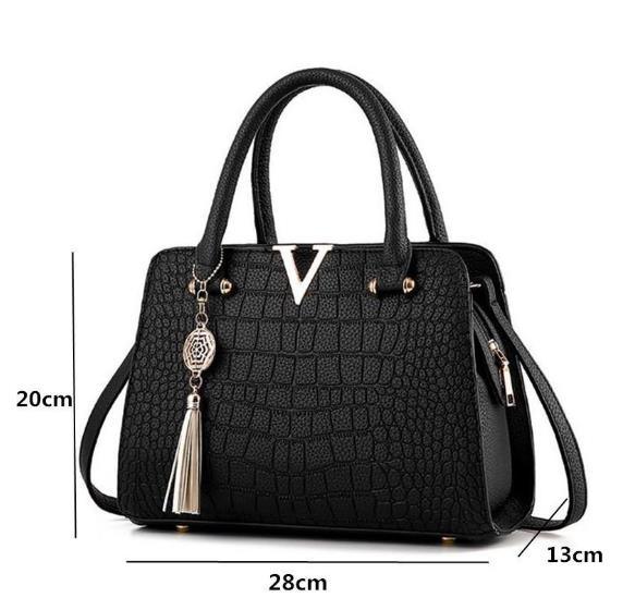 Bolsa de Ombro Feminina Couro Sintético - Loja Ammix