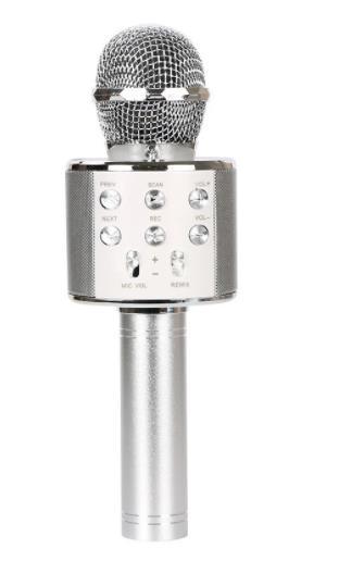 Microfone sem Fio com Alto falante Musicbox - Loja Ammix