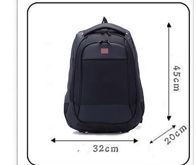 Swiss Army knife double shoulder bag can customize LOGO 15.6 inch computer bag business travel bag - Loja Ammix