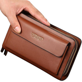 Bolsa Carteira de Couro Classic - Loja Ammix