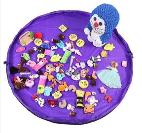 Portable Kids Toy Storage Bag And Play Mat Lego Toys Organizer Bin Box Baby Fashion Practical Storage Bags EJ880524 - Loja Ammix