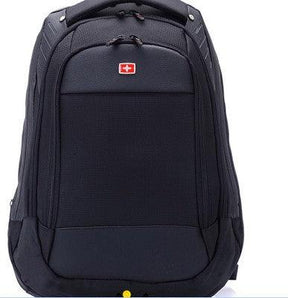 Swiss Army knife double shoulder bag can customize LOGO 15.6 inch computer bag business travel bag - Loja Ammix