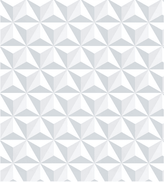 Papel De Parede 3D Adesivo Lavável Branco 1 Metro - Loja Ammix
