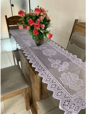 Toalha de Renda Caminho de Mesa - Loja Ammix