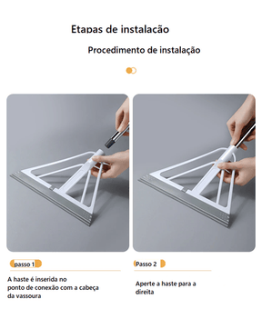 Vassoura Mágica De Silicone Rodo De Limpeza - Loja Ammix